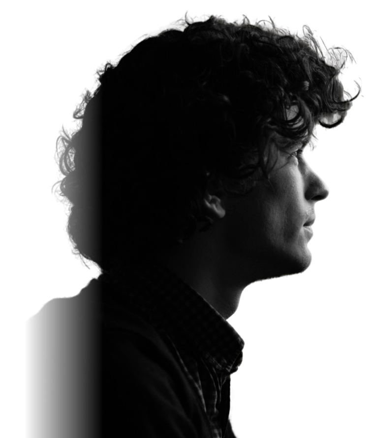 Human in profile